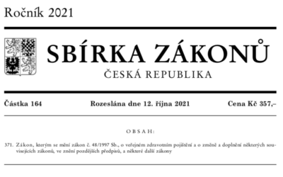 Co přináší pacientům novela zákona 48?